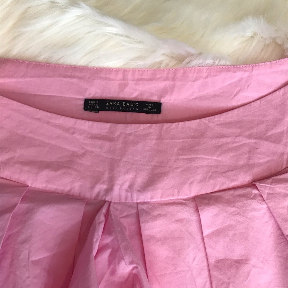 Zara Basic Ruffle Blouse Size Small - Picture 3 of 3